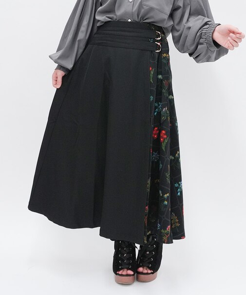 プリント切替スカート