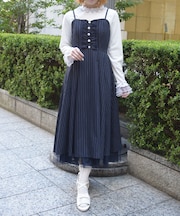 バックシャンキャミワンピース