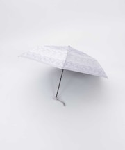 レース柄晴雨兼用折りたたみ傘