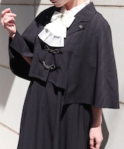 ビット付ケープジャケット