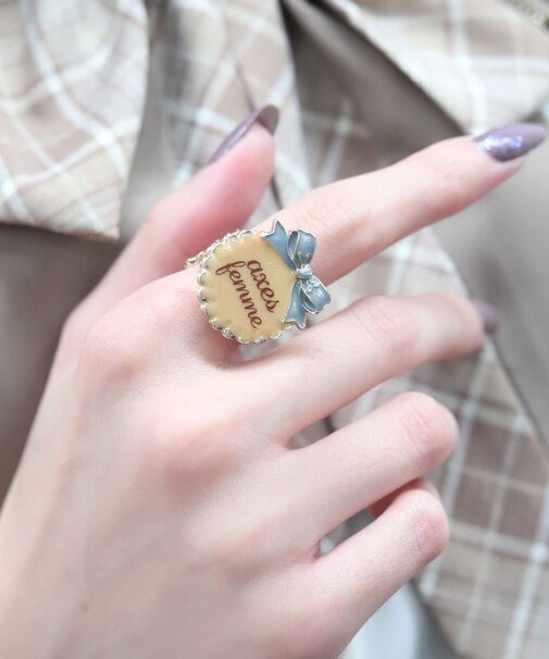 ティータイムモチーフリング