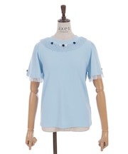 吸水速乾ローズリブプルオーバー