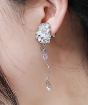 ネモフィラモチーフイヤリング