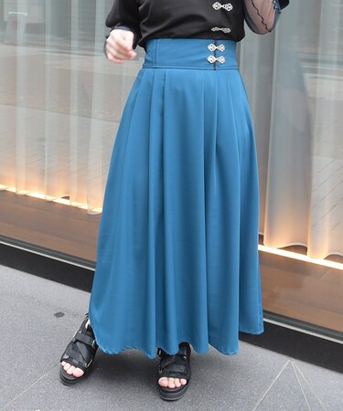 チャイナボタン編上スカート