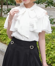 ２ＷＡＹオフショルフリルブラウス