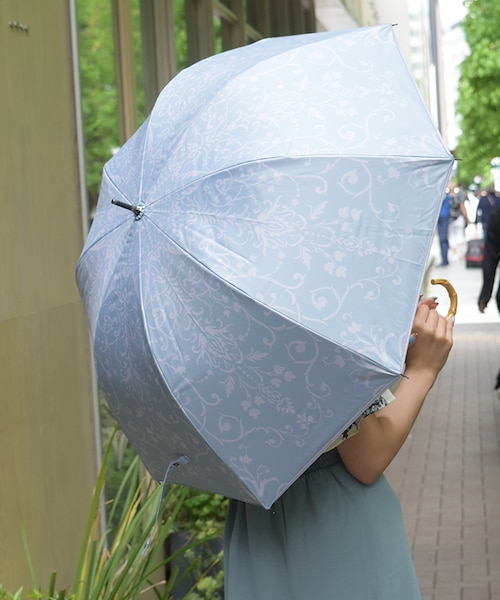 ダマスク柄晴雨兼用ショート傘｜アクシーズファムの通販｜&mall