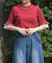 接触冷感チュールメロープルオーバー