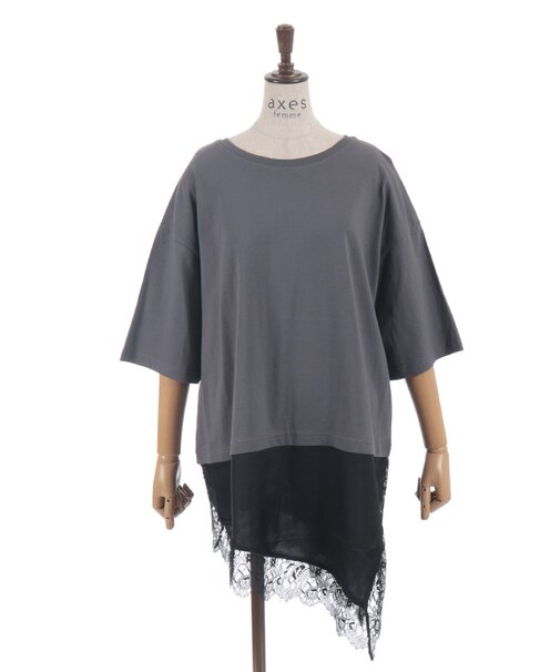 レースドッキングＴシャツ