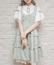 姫袖風ドッキングワンピース