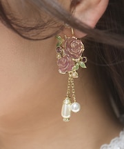 グラデローズイヤリング&ピアス