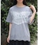レース×ロゴビッグＴシャツ