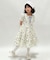 ロリィタ風花柄ワンピース
