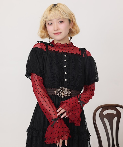 アソート柄シアートップス
