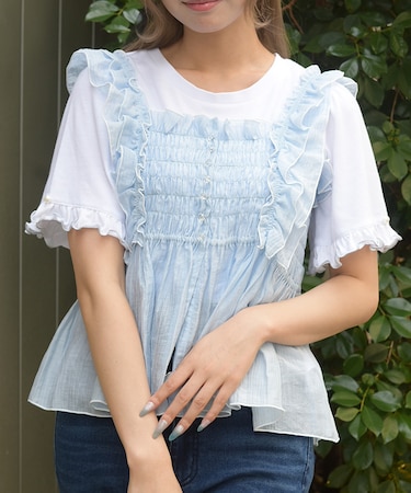 ビスチェ×Tシャツセット
