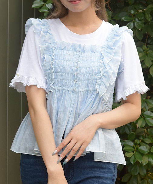 ビスチェ×Tシャツセット