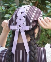 ストライプ×リボンベレー