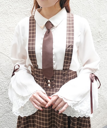 ネクタイ付フレアスリーブＢＬ