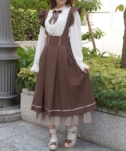 フリルサス付スカート