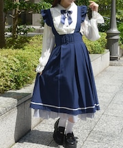 フリルサス付スカート