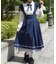 フリルサス付スカート