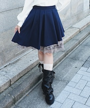 イレヘムプリーツミドルスカート