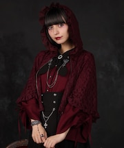 レースフーディーケープ