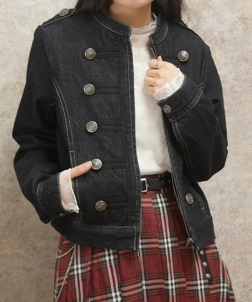 ナポレオンデニムジャケット