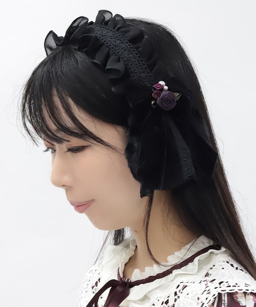 ヘッドドレス風イヤーマフ
