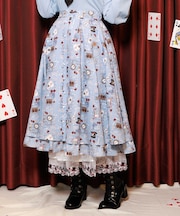 ワンダーローズガーデン柄スカート