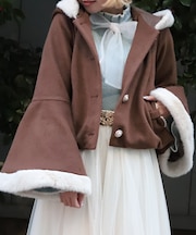 ベルスリーブバルーンコート