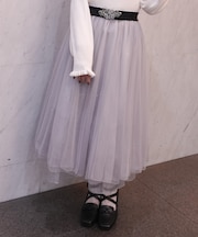 ラメチュールロングスカート