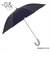 日傘 レディース 長傘 遮熱 遮光 UVカット 99%以上 軽量 ミニパラソル スリム 40cm 8本骨 -0& ゼロアンド ネイビー ショートスライド 晴雨兼用 手開き 安全カバー付き 裏側黒コーティング はっ水 シリコンの手元元 52869