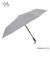 日傘 折りたたみ傘 メンズ レディース 遮熱 遮光 UVカット 99%以上 軽量 235g ワンタッチ自動開閉 途中で飛び出さない 安全装置付 50cm 6本骨 -0& ゼロアンド グレー 裏側黒コーティング はっ水 52891