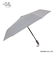 日傘 折りたたみ傘 メンズ レディース 遮熱 遮光 UVカット 99%以上 軽量 235g ワンタッチ自動開閉 途中で飛び出さない 安全装置付 50cm 6本骨 -0& ゼロアンド グレー 裏側黒コーティング はっ水 52891
