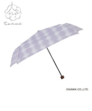 tenoe（テノエ） CASUALの雨晴兼用折りたたみ雨傘【うとうとな昼下がり】