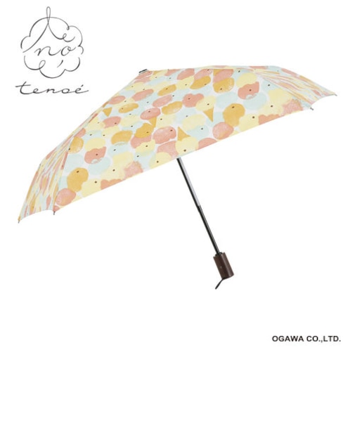 tenoe（テノエ） CASUALの雨晴兼用自動開閉折りたたみ雨傘【ひとりじめアイス】
