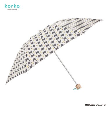 korko（コルコ）の晴雨兼用折りたたみ日傘【コンフェッティ】