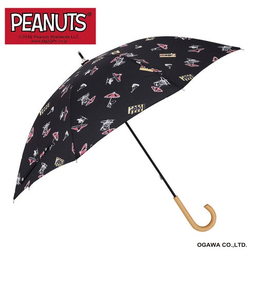 PEANUTS/LINEDROPSの晴雨兼用日傘 キャンバスパラソル PEANUTS/LINEDROPSの晴雨兼用日傘 キャンバスパラソル【スヌーピー