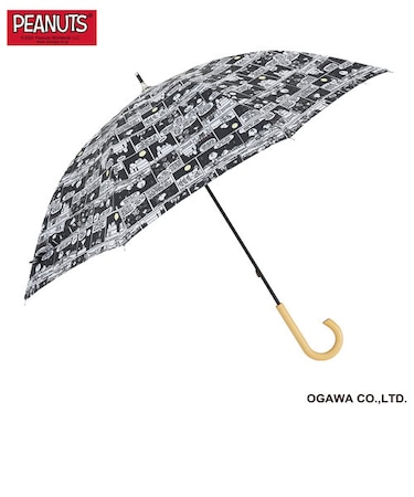 PEANUTS/One'sPlusの晴雨兼用日傘【スヌーピー/ナイトコミック】