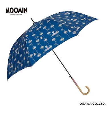 MOOMIN/One'sPlusの雨晴兼用雨傘【リトルミイ/ミムラ姉さんと花】