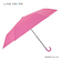 LINEDROPS 晴雨兼用子供日傘 キッズ手開き折りたたみ傘 昨年話題となった子供日傘のパイオニア UVカット率＆遮光率99％以上 遮熱効果付き 50cm ピンク はっ水 反射プリント付 トートバック型共袋付 チャイルドパラソル チャイパラ 53178