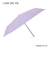LINEDROPS 晴雨兼用日傘 手開き折りたたみ傘 レディース メンズ キッズ UVカット率＆遮光率99%以上 遮熱効果付き 軽量 191g 55cm 6本骨 ラインドロップス Chill out はっ水 携帯しやすい 持ち運び便利 安全手開き 57185