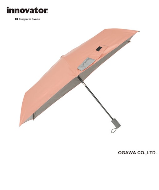 innovator　晴雨兼用【自動開閉傘】　55cm　ペールオレンジ