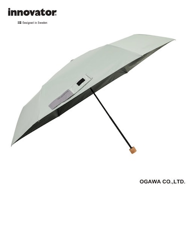 innovator　晴雨兼用【折りたたみ傘】　60㎝　ペールグリーン　