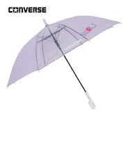 CONVERSE　キッズ雨傘　無地タイプ【長傘　55cm】パープル
