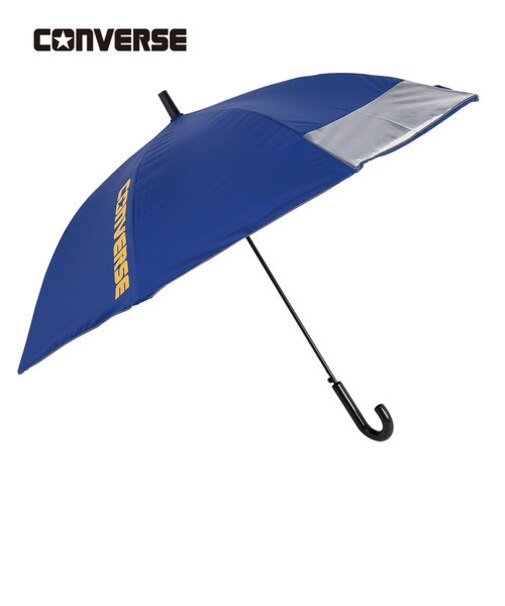 CONVERSE　子供日傘　無地タイプ　【長傘　身長表記　130㎝用】　ネイビー