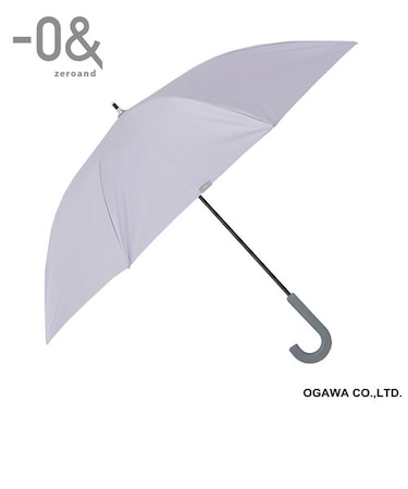 ゼロボーダー　晴雨兼用日傘　ｼﾞｬﾝﾌﾟ式長傘　65㎝　トワイライトパープル