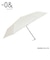 セロボーダー　晴雨兼用日傘　軽量ﾜｲﾄﾞ折傘　60㎝　コットンホワイト