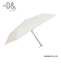 セロボーダー　晴雨兼用日傘　軽量ﾜｲﾄﾞ折傘　60㎝　コットンホワイト