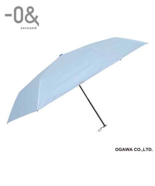 セロボーダー　晴雨兼用日傘　軽量ﾜｲﾄﾞ折傘　60㎝　レイクブルー